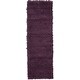 preview thumbnail 207 of 218, Handmade Jefferson Felted Wool Plush Area Rug 4' x 10' - Purple - Runner