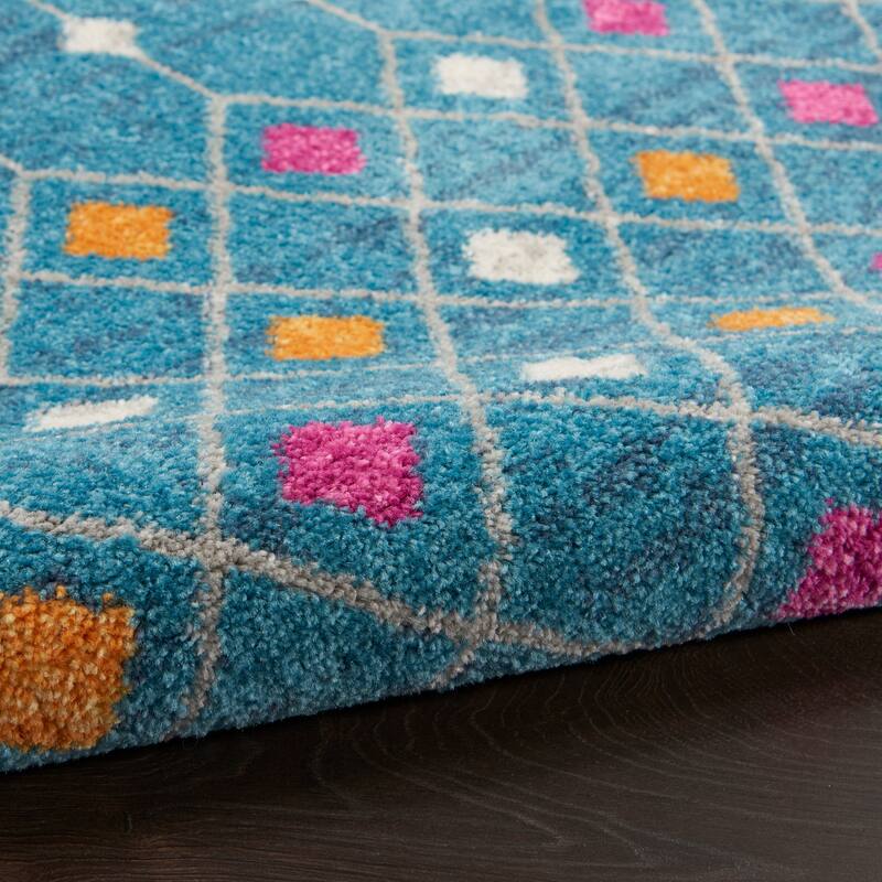 Nourison Passion Moroccan Geometric Diamond Area Rug