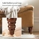 preview thumbnail 27 of 38, Zona 59"W Traditional Faux Leather Tufted Upholstered Storage Bench With Soild Wood Legs and Nailhead Trim By HULALA HOME