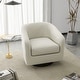 preview thumbnail 123 of 122, UIXE 360° Swivel Barrel Accent Chair Armchair For Living Room