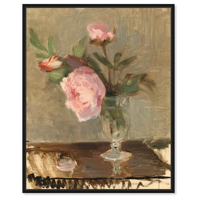 Moristot Peony Canvas by Art Remedy