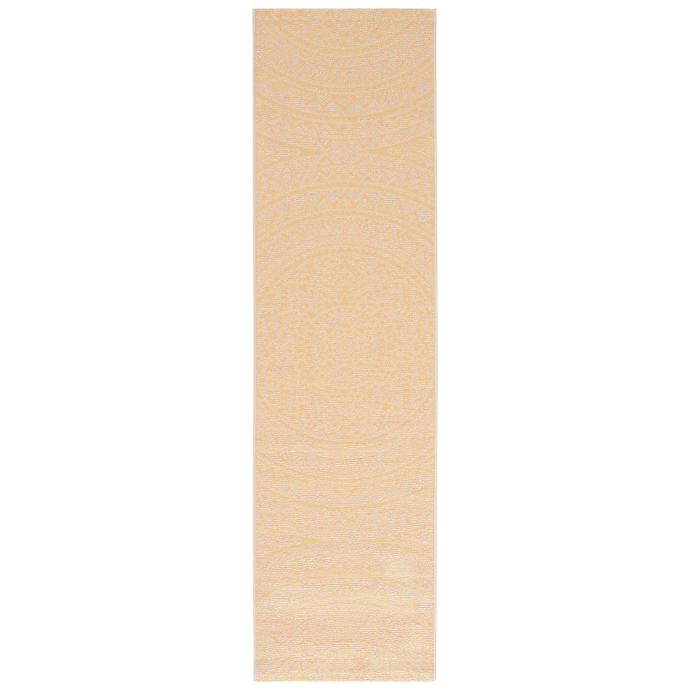 SAFAVIEH Courtyard Jantsje Indoor/ Outdoor Waterproof Patio Backyard Rug