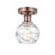 Option Antique Copper / Clear Deco Swirl