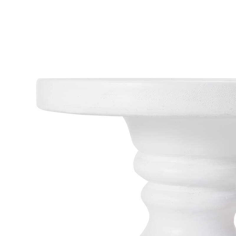 Christopher Knight Home - Modern Handmade MGO Side Table for Indoor & Outdoor Use - 20 Inch - 20"