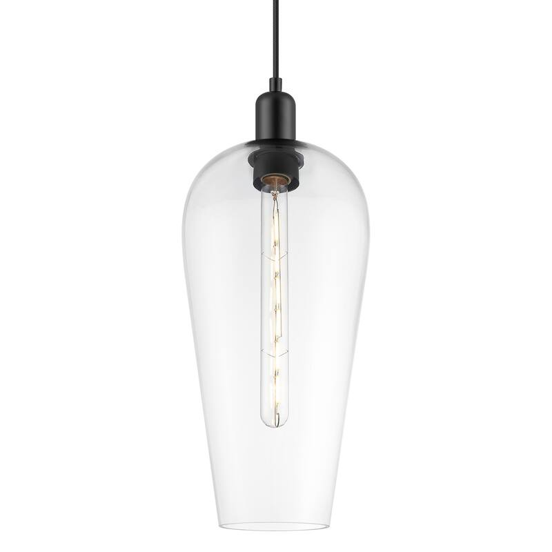 Innovations Lighting 716-1P-G456-8CL Chelsea 8" Wide Cord Hung Mini - Matte Black