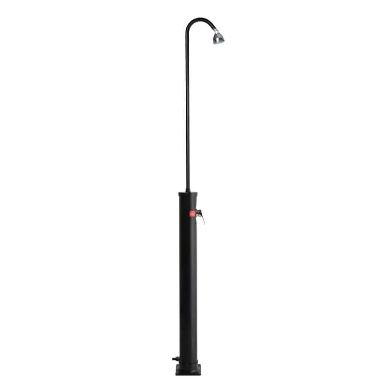 VINGLI Solar Heated Shower with Shower Head, Handhold/Foot Shower Tap for Outdoor Backyard Poolside Beach Pool Spa