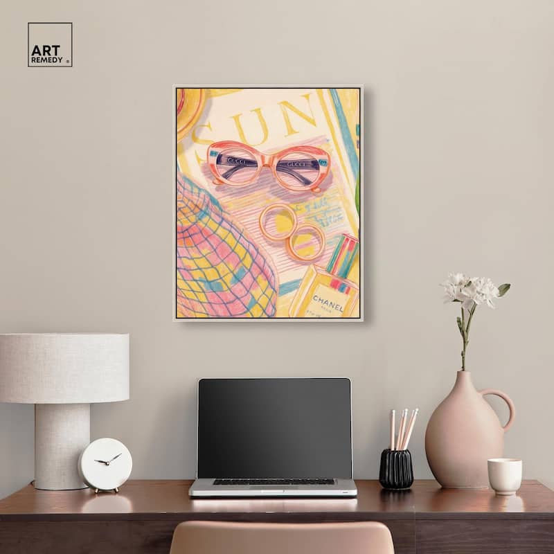 Summer glam Canvas by Art Remedy