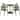 Frond and Form 4-Person Outdoor Round Dining Set