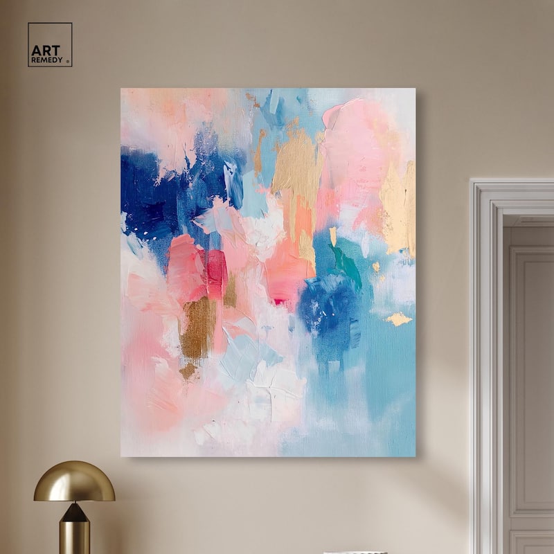 Prismatic Cosmos Canvas by Art Remedy, Gallery Wrapped