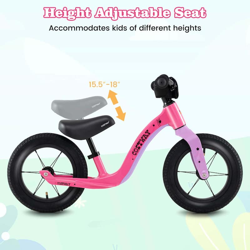 Costway 12 Inch Magnesium Toddler Balance Bike No Pedal Training - See Details