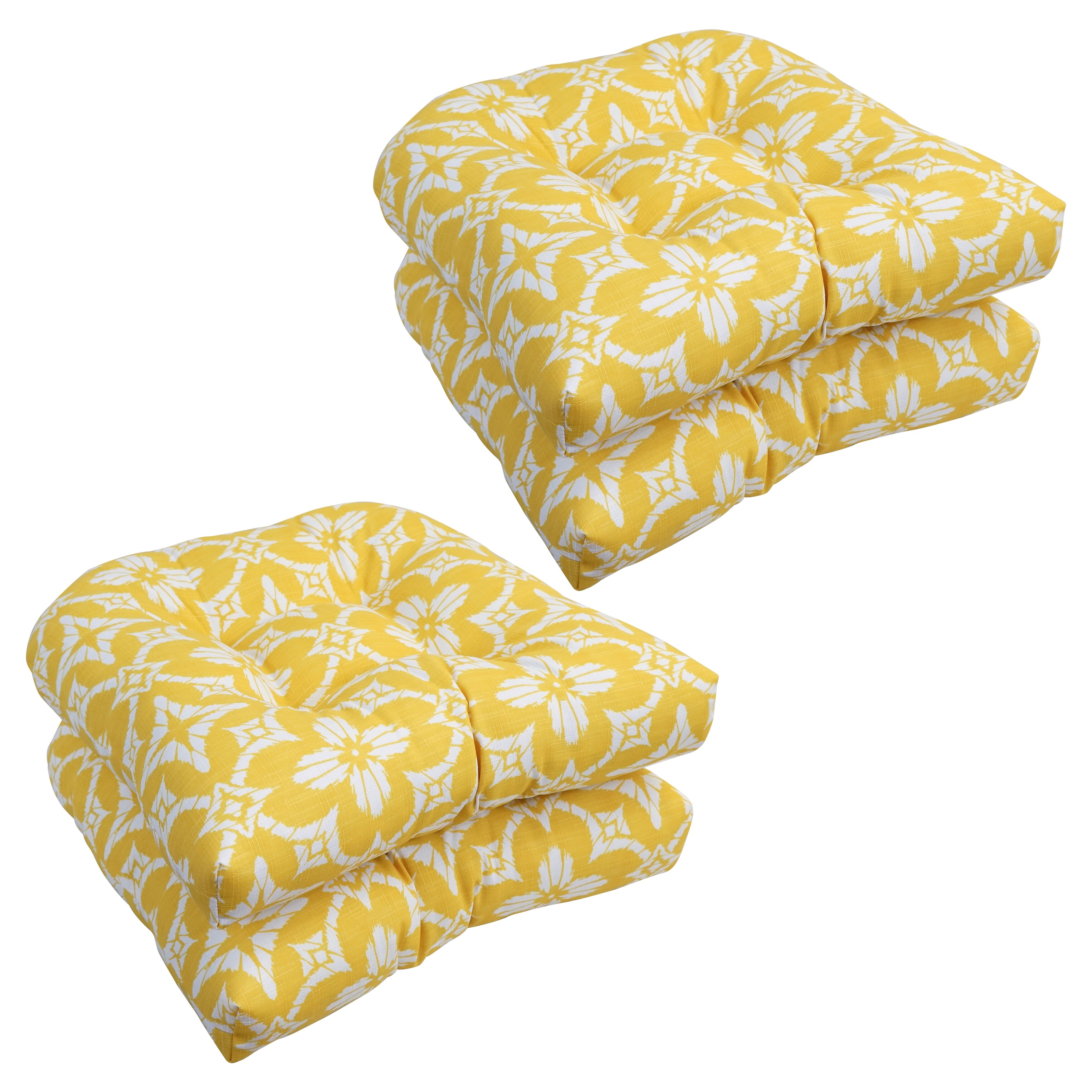 U shaped cushions for wicker chairs hot sale