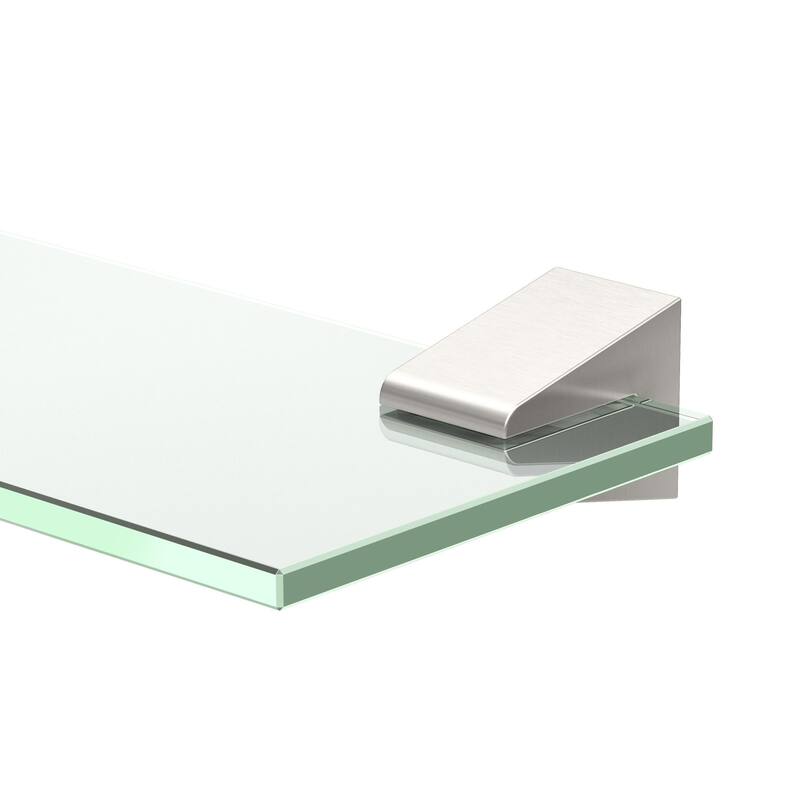 Gatco 5656 A-Line 20" Glass Bathroom Shelf