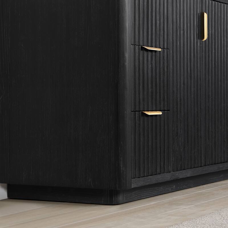 Cadiz Bath Vanity with Composite Stone Top and Mirror