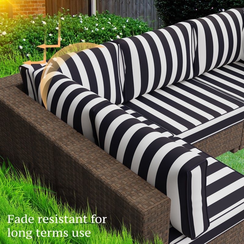 14 Piece Patio Furniture Cushion Set Outdoor Sofa Replacement Cushions