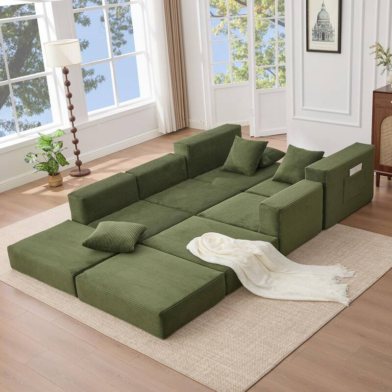 10-in-1 Convertible Sofa Sectional