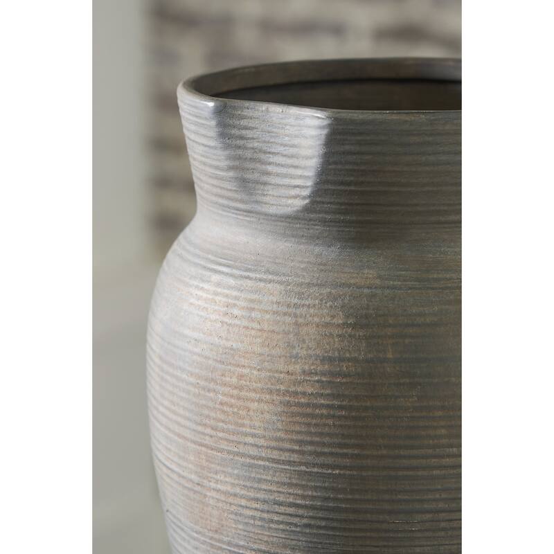 Signature Design by Ashley Brickmen Gray/Tan Vase