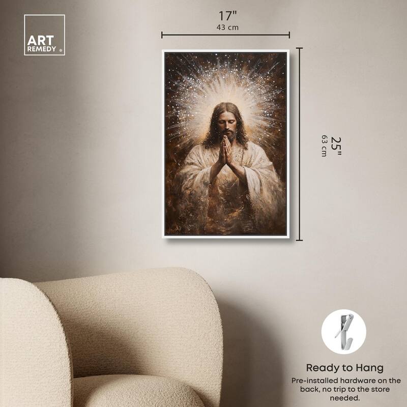 Meditation Manifested Canvas by Art Remedy