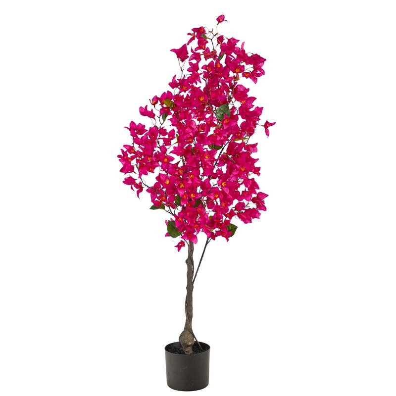 4' Bougainvillea Artificial Tree