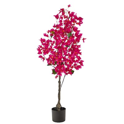 4' Bougainvillea Artificial Tree