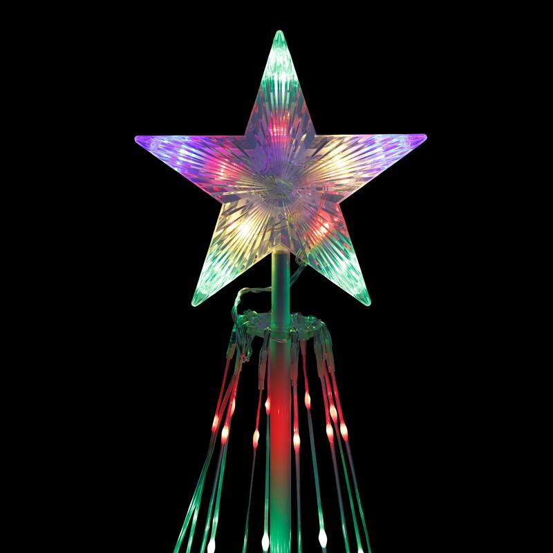 83 Christmas Tree Tower w/ 8 Functions and 300 LED Lights