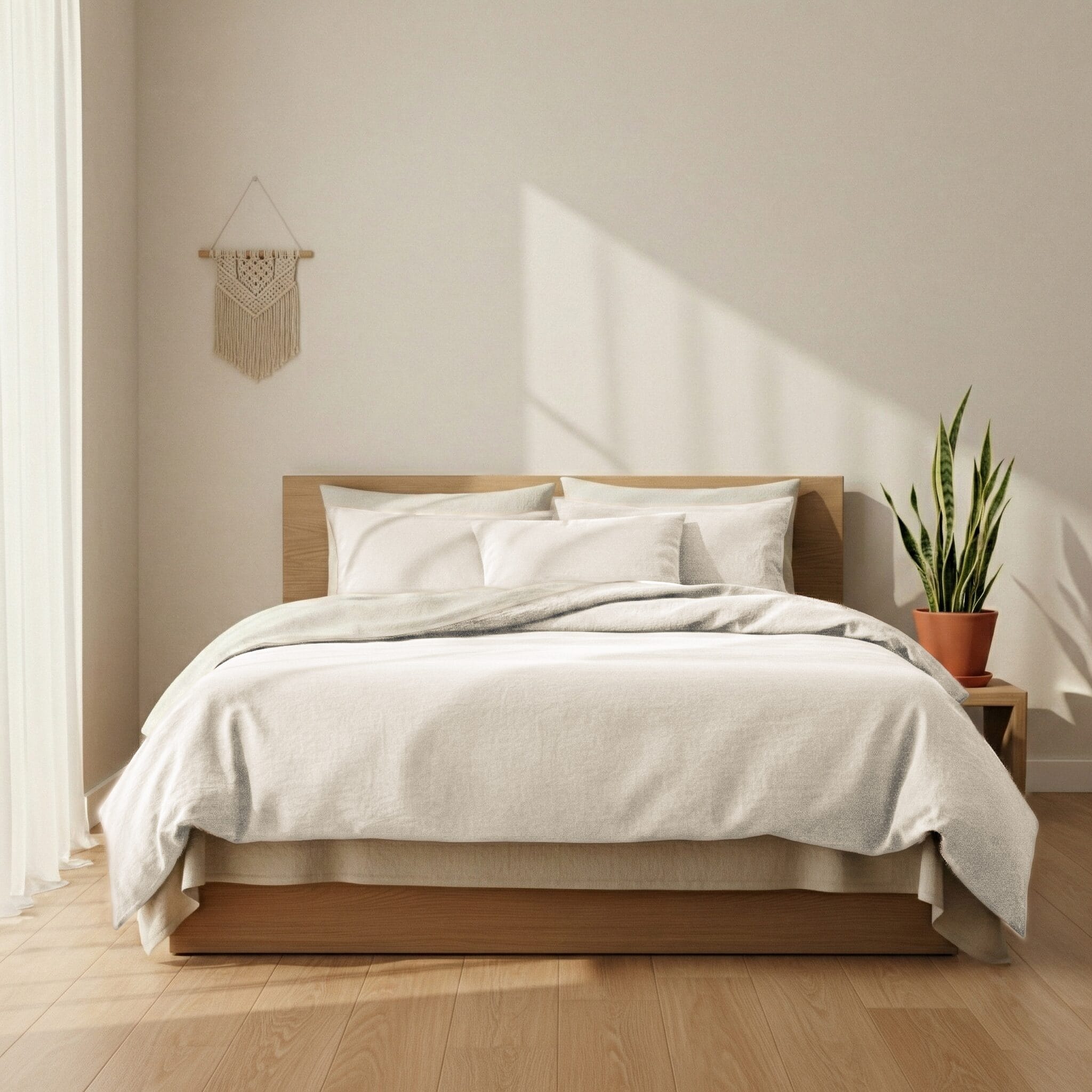 Manoli Ivory Duvet Cover Set