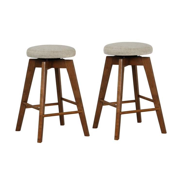 26 inch swivel bar outlet stools with back