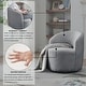 preview thumbnail 49 of 54, 360 Swivel Barrel Chair with Round Storage Chair