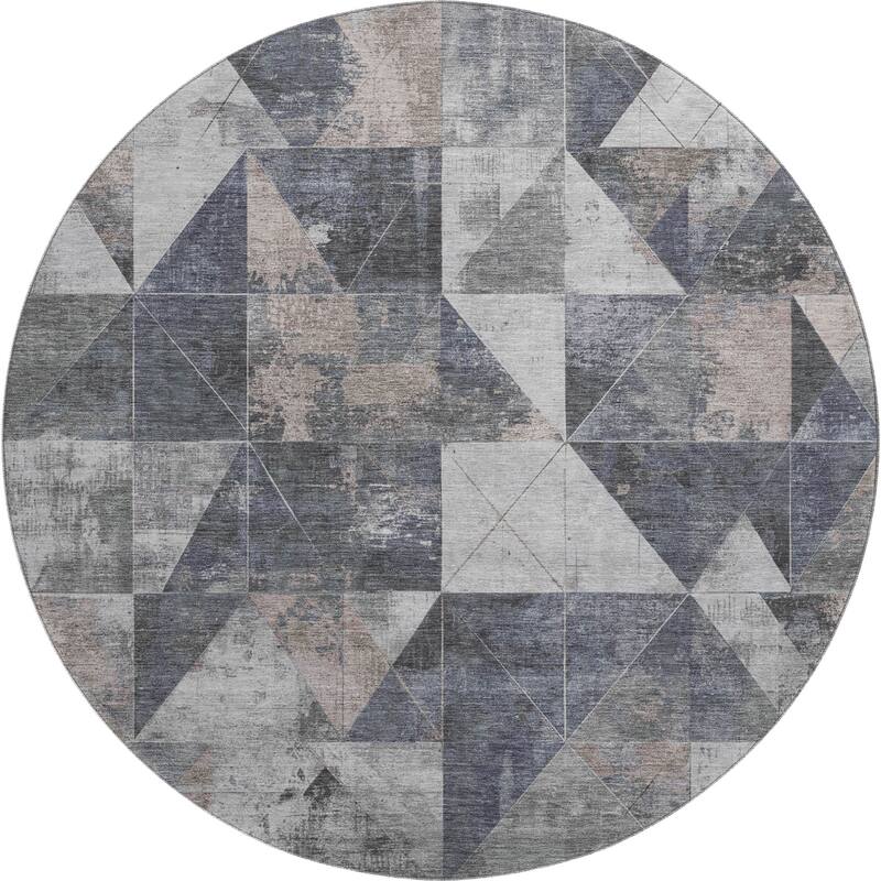 Premium Washable Super Soft Contemporary Mosaic Mayfield Rug