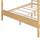 preview thumbnail 12 of 36, Full Size Wood House Bed with Storage Space and Roof