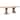 Magnussen Home Somerset Butternut Extendable Trestle Dining Table - 40''W x 76''D x 29.75''H