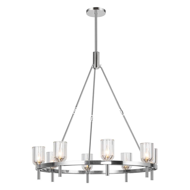 Alora Lighting CH338836 Lucian 8 Light 37" Wide Ring Chandelier