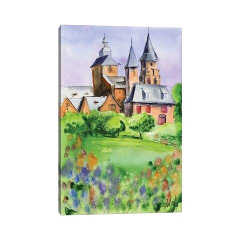 iCanvas "English Castle" by Nataly Mak Canvas Print
