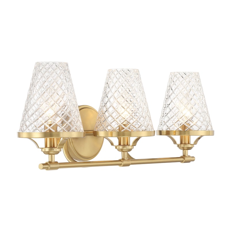 Savoy House 8-3596-3 Candler 3 Light 24" Wide Vanity Light