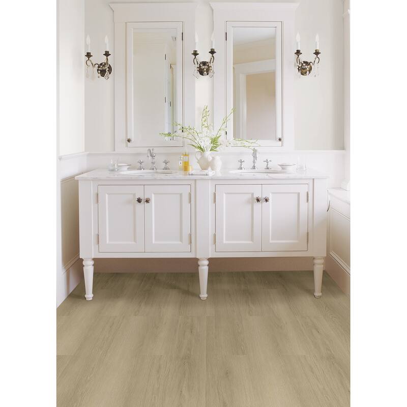 FloorPops Light Oak Peel and Stick Wood Floor Planks