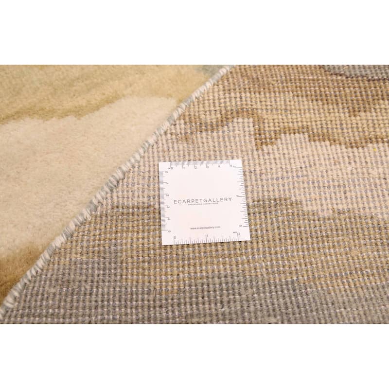 ECARPETGALLERY Hand-knotted Legacy Ivory Wool Rug - 9'8 x 9'8