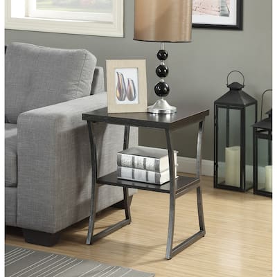 Convenience Concepts X-Calibur End Table with Shelf