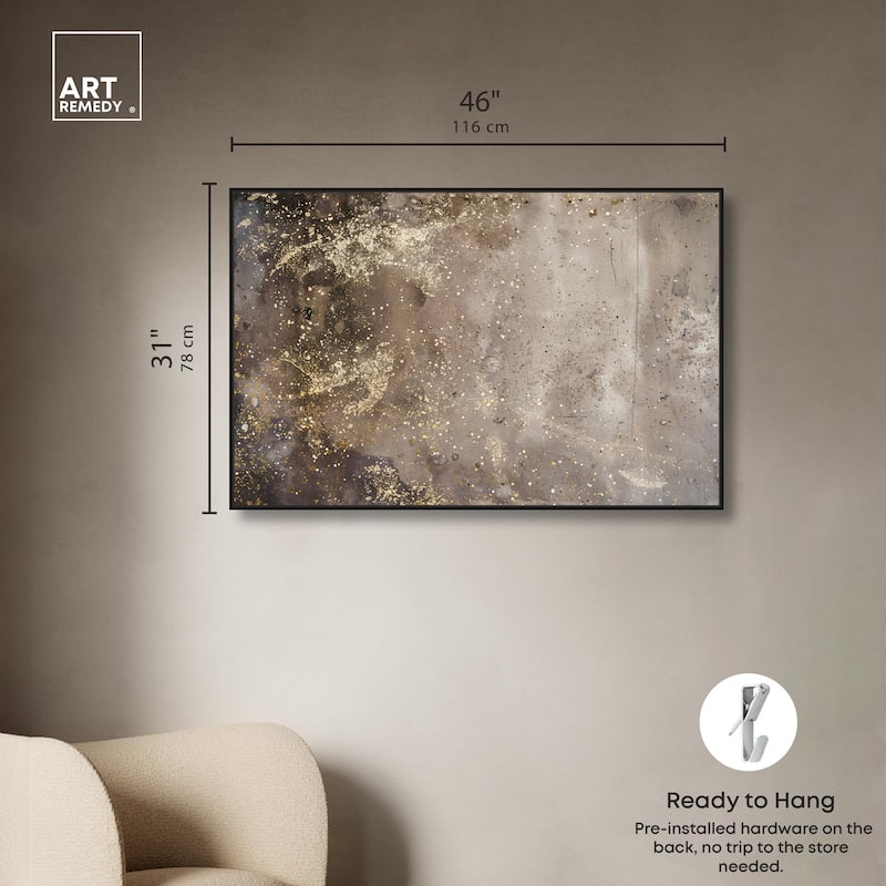 Galactic Traces Canvas by Art Remedy