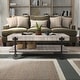 preview thumbnail 27 of 31, Hyssop Farmhouse 47-inch Steel 1-Shelf Coffee Table by Furniture of America