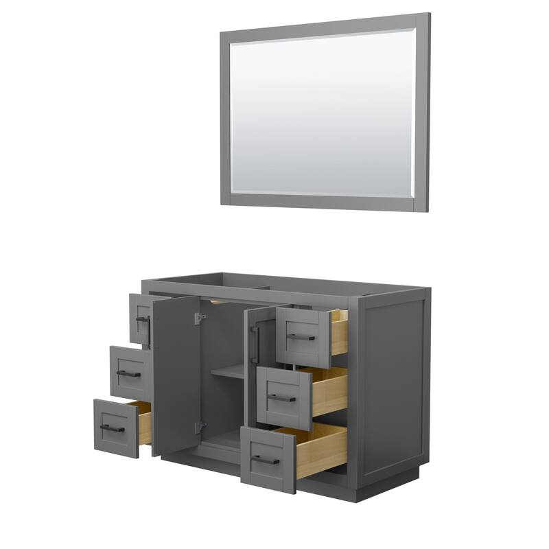 Wyndham Collection Miranda 48" Single Free Standing Vanity Cabinet -