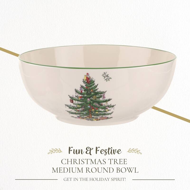 Spode Christmas Tree Round Bowl
