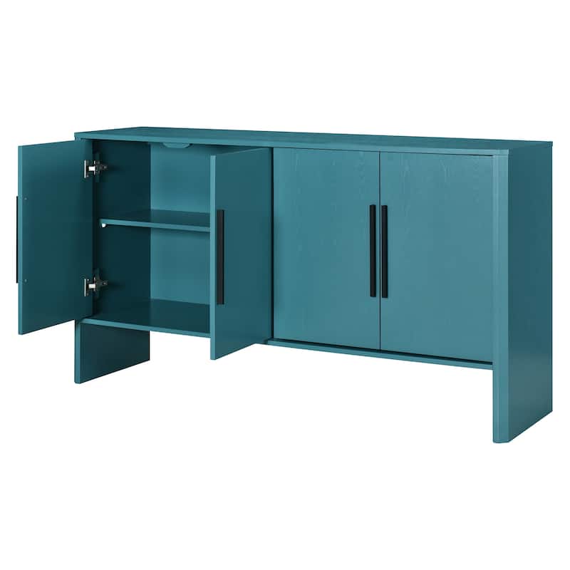 4-Door Large Storage Retro Sideboard