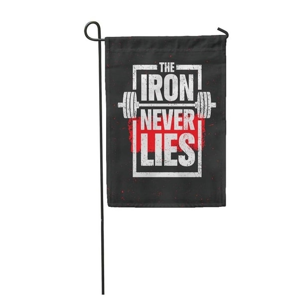 Shop The Iron Never Lies Workout and Fitness Gym Creative ...
