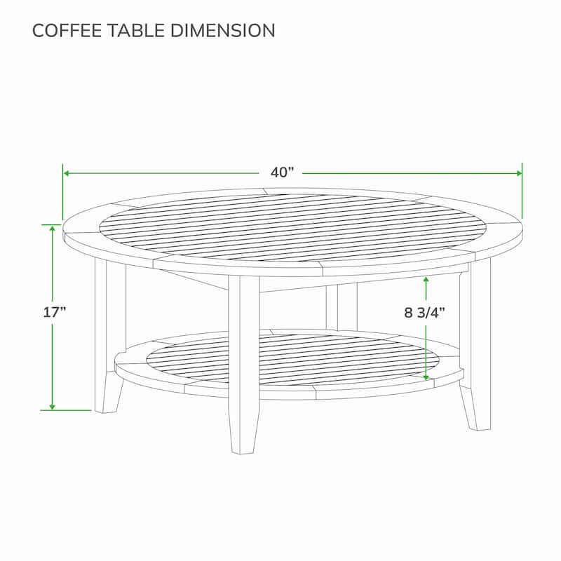 Cambridge Casual Robin 4-piece Teak Wood Patio Conversation Set
