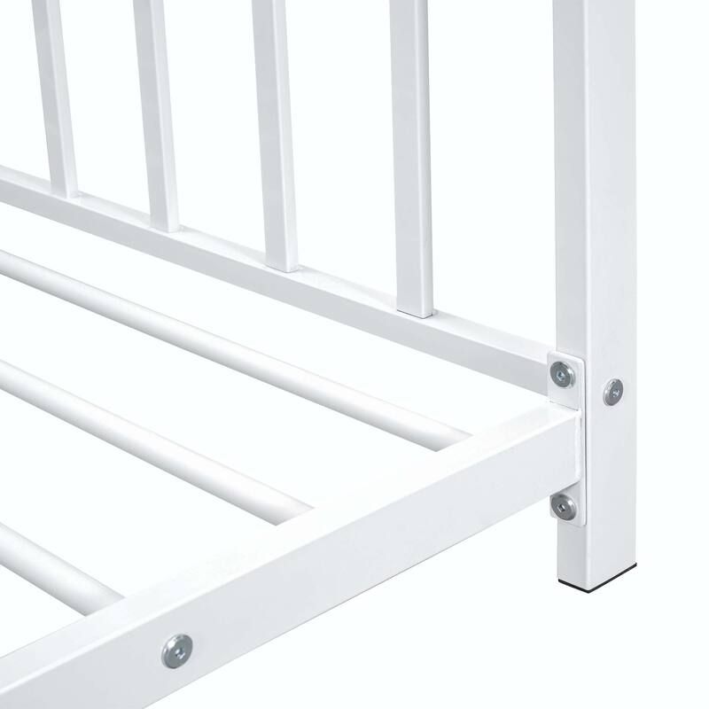 Metal House Platform Bed