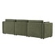 preview thumbnail 132 of 179, Mia Oversized Modular Sectional Fabric Sofa