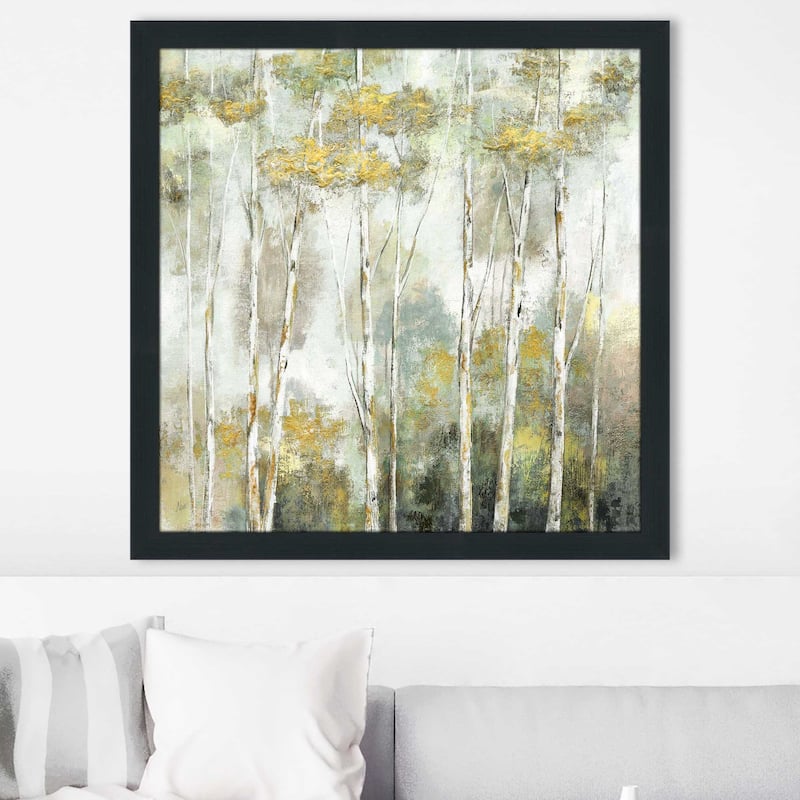 "Twinkling Trees" by Nan Print on Acrylic