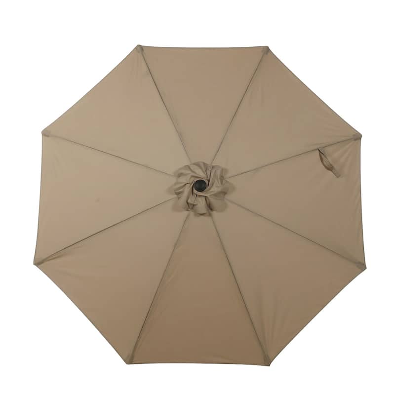 10' patio umbrella replacement canopy Aoodor Outdoor Umbrella Replacement For Market Parasol