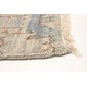 preview thumbnail 5 of 7, ECARPETGALLERY Hand-knotted Mystique Light Grey Wool Rug - 2' 7" x 11' 11"