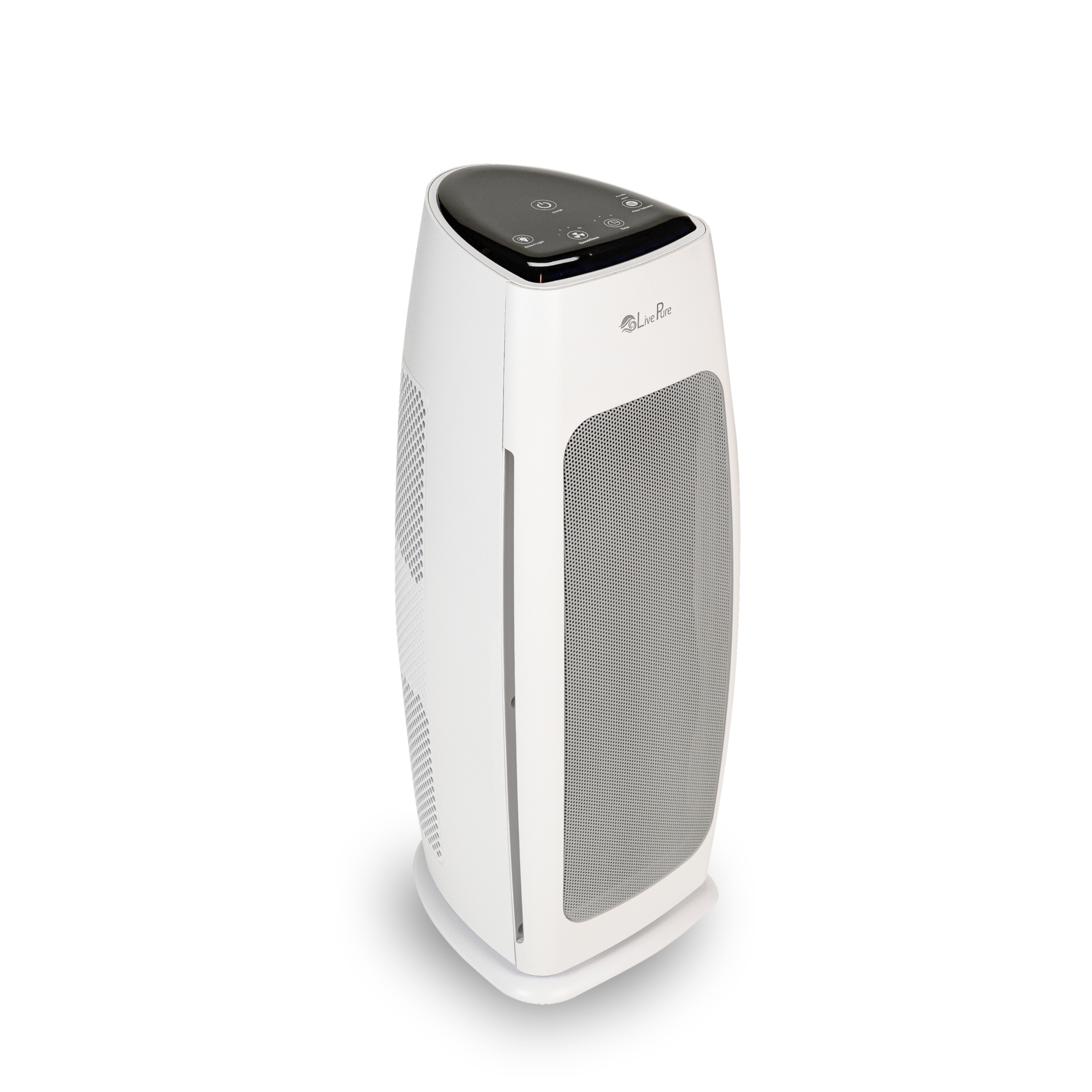 LivePure LP270THP Sierra Series Digital Tall Tower Air Purifier with Permanent Filtration