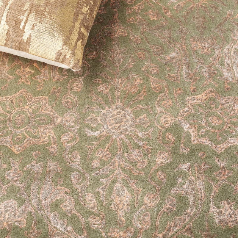 SAFAVIEH Handmade Silk Road Jalissa Traditional Oriental Wool Rug